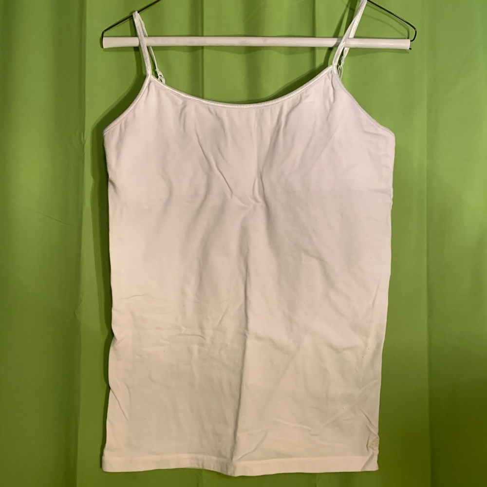 White Camisole Tank Top